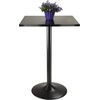image:imageWinsome Obsidian 3Pc Square Counter Height Table with 2 Adjustable Air Lift Stools Black
