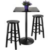 image:imageWinsome Obsidian 3Piece Pub Table Set