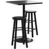 image:imageWinsome Obsidian 3Piece Pub Table Set