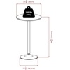 image:imageWinsome Obsidian Pub Table Set 1 Black
