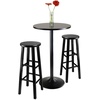 image:imageWinsome Obsidian Pub Table Set 1 Black