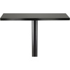 image:imageWinsome Obsidian Tall Square Dining Table for Kitchen Dining Room 35 BlackDining