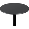 image:imageWinsome Obsidion Round Tall Pub Table Black 40  Small High Top Circle Bar Style Cocktail or Bistro Table for Kitchen Breakfast Nook Dining Area Accent FurnitureModern  Contemporary