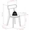 image:imageWinsome Pauline 2PC Set Chair Walnut 1732x1896x3159
