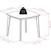 image:imageWinsome Pauline Dining Table Curved for Dining Room 29 Walnut
