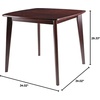 image:imageWinsome Pauline Dining Table Curved for Dining Room 29 Walnut