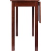 image:imageWinsome Perrone High Table Walnut 348 in x 40 in x 291 in