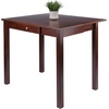 image:imageWinsome Perrone High Table Walnut 348 in x 40 in x 291 in