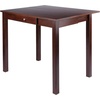 image:imageWinsome Perrone High Table Walnut 348 in x 40 in x 291 in