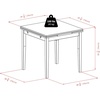 image:imageWinsome Pulman Extendable Dining Table WalnutSolid