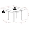 image:imageWinsome Pulman Extendable Dining Table WalnutSolid