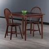 image:imageWinsome Ravenna 3Pc Dining Table with Windsor Chairs Walnut