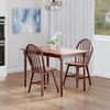 image:imageWinsome Ravenna 3Pc Dining Table with Windsor Chairs Walnut