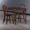 image:imageWinsome Ravenna 3Pc Dining Table with Windsor Chairs Walnut