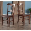 image:imageWinsome Renaissance 2pc Dining Chair Set Key hole back Walnut
