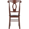 image:imageWinsome Renaissance 2pc Dining Chair Set Key hole back Walnut