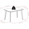 image:imageWinsome Shaye Dining Table for Dining Room 29 Walnut