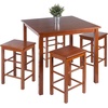 image:imageWinsome Stella 5Piece Space Saver Set Teak