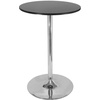 image:imageWinsome Summit 3Pc Bar Height Table with 2 Swivel Seat Stools Black and Chrome