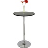 image:imageWinsome Summit 3Pc Bar Height Table with 2 Swivel Seat Stools Black and ChromeModern