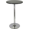 image:imageWinsome Summit 3Pc Bar Height Table with 2 Swivel Seat Stools Black and ChromeModern