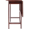 image:imageWinsome Taylor Drop Leaf Table with Wide Drawer for Dining Room 29 WalnutSolid
