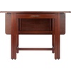 image:imageWinsome Taylor Drop Leaf Table with Wide Drawer for Dining Room 29 WalnutSolid