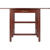 image:imageWinsome Taylor Drop Leaf Table with Wide Drawer for Dining Room 29 WalnutSolid