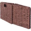 image:imageWinsome Tessa 3Pc Foldable Woven Rope Basket Set Walnut3Basket Mix