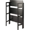 image:imageWinsome Torino 3Pc Folding Bookcase wFabric Baskets BlackBlack 20306