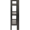 image:imageWinsome Torino 3Pc Folding Bookcase wFabric Baskets BlackBlack 20306