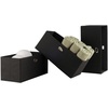 image:imageWinsome Torino 4PC Set Shelf w Fabric Baskets Storage and Organization EspressoBlack