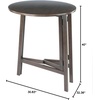 image:imageWinsome Torrence High Round Table Oyster Gray