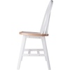 image:imageWinsome Windsor 2Piece Chair Set Natural  Classic Ladder Backed Kitchen amp Dining Room Chairs Simple Elegant Home Seating Solution Great for Office Hallway BedroomNatural  White