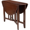 image:imageWinsome Wood Alamo 5Pc Round Drop Leaf Table with 4 Ladder Back4 Chairs