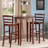 image:imageWinsome Wood Fiona 3Pc High Round Table with Ladder Back Stool