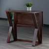 image:imageWinsome Wood Harrington Drop Leaf High Table Antique Walnut