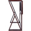 image:imageWinsome Wood Harrington Drop Leaf High Table Antique Walnut