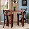 image:imageWinsome Wood Inglewood 3Pc High Table with 2 Bar VBack Stools