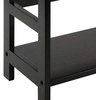 image:imageWinsome Wood Leo model name Shelving Small and Large Espresso2 Tier Wide