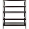image:imageWinsome Wood Leo model name Shelving Small and Large Espresso2 Tier Wide