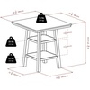 image:imageWinsome Wood Orlando Dining Walnut