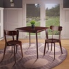 image:imageWinsome Wood Pauline 3Pc Set Table with Chairs Walnut Finish
