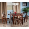 image:imageWinsome Wood Pulman 5Pc Set Extension Table with Ladder Back Chairs