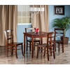 image:imageWinsome Wood Pulman 5Pc Set Extension Table with Ladder Back Chairs