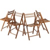 image:imageWinsome Wood Robin Seating Walnut Set of 4  Convenient amp Lightweight Portable Kitchen amp Dining Chairs for Small Homes amp Apartments Indoor amp Outdoor Foldable SeatingTeak