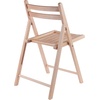 image:imageWinsome Wood Robin Seating Walnut Set of 4  Convenient amp Lightweight Portable Kitchen amp Dining Chairs for Small Homes amp Apartments Indoor amp Outdoor Foldable SeatingNatural Finish