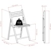 image:imageWinsome Wood Robin Seating Walnut Set of 4  Convenient amp Lightweight Portable Kitchen amp Dining Chairs for Small Homes amp Apartments Indoor amp Outdoor Foldable SeatingNatural Finish