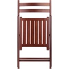 image:imageWinsome Wood Robin Seating Walnut Set of 4  Convenient amp Lightweight Portable Kitchen amp Dining Chairs for Small Homes amp Apartments Indoor amp Outdoor Foldable SeatingWalnut