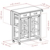 image:imageWinsome Wood Suzanne Kitchen Square Natural Beech  Convenient Sturdy Mobile Kitchen amp Dining Room Table amp Chairs with Storage for Small Spaces Dorms ApartmentsBeech